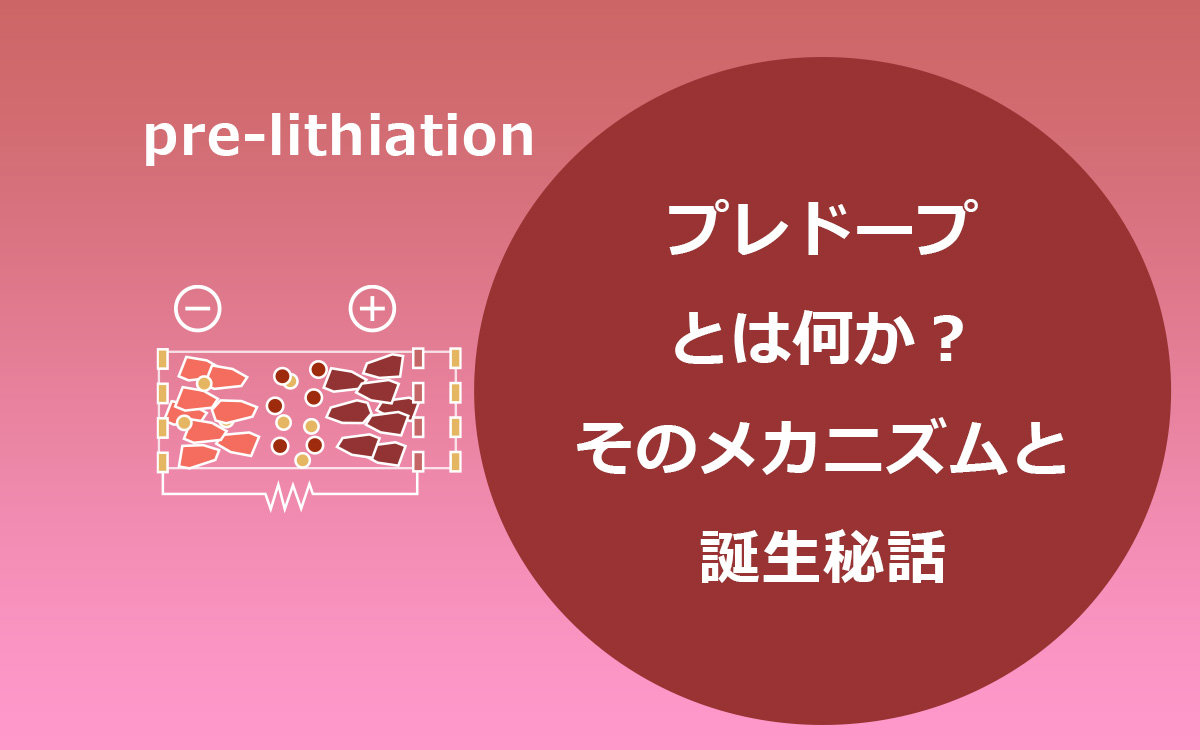 プレドープとは何か？そのメカニズムと誕生秘話